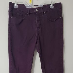 Purple Levis 311 Size 30